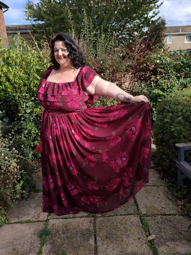 TKMaxx, TKMaxx Clothing, Plus Size Clothing, Plus Size dress, Maxi dress, size 26 style, Plus Size Model, Plus Size Fashion, Fatshionista,