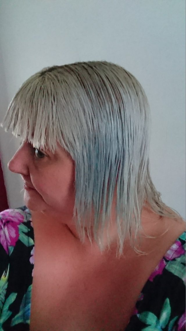 hair colour, semi permanent, hermans amazing direct hair colour, grey hair, londonedge, steel grey, gilda, hair dye, vegan friendly, not animal testing, no bleach