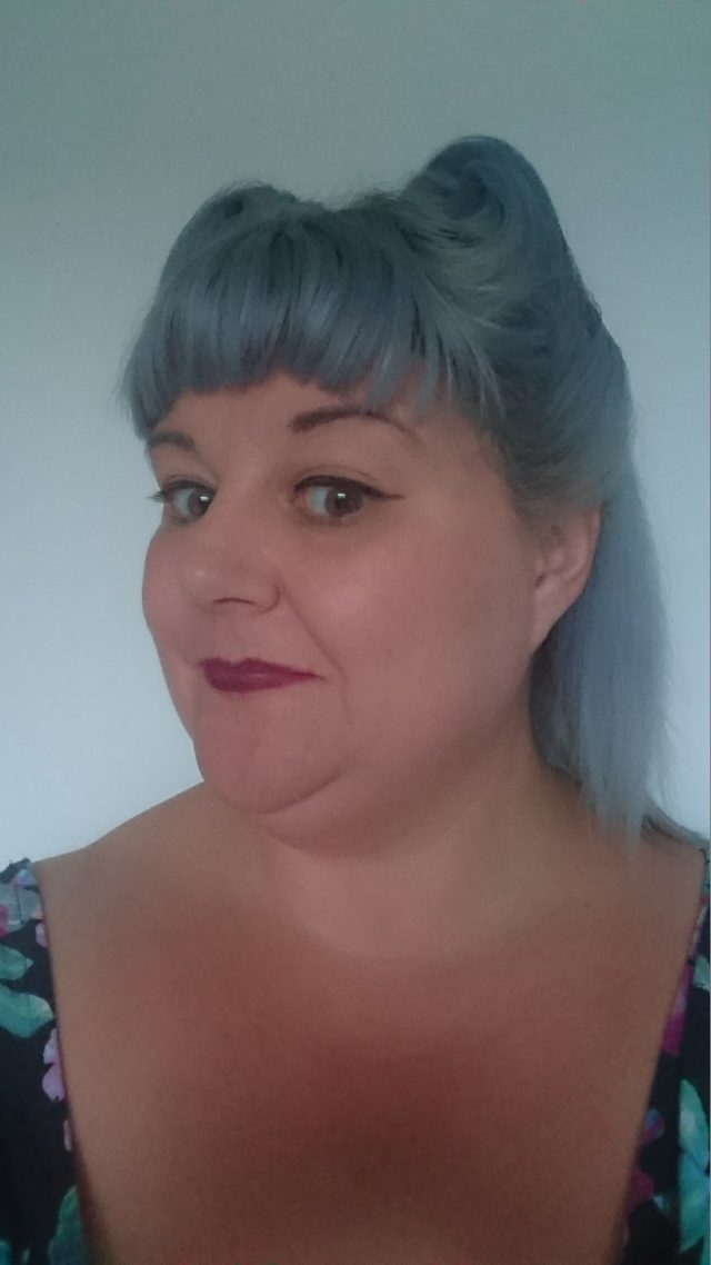 hair colour, semi permanent, hermans amazing direct hair colour, grey hair, londonedge, steel grey, gilda, hair dye, vegan friendly, not animal testing, no bleach