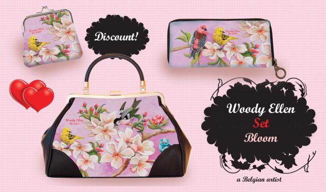 londonedge, blogger event, woody ellen, woody ellen bags, plus size bloggers, blogger babes, vintage style handbags, painting, painted handbags, woody ellen paintings, sweet swallow, eden collection, bloom collection