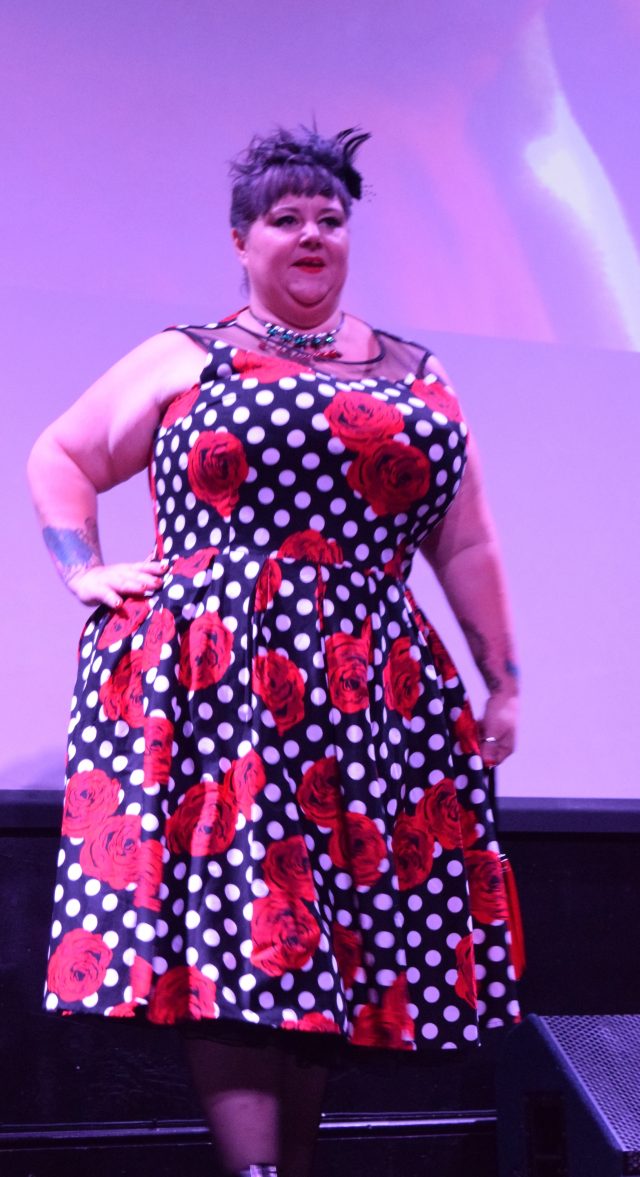 bohemian finds, fashion show, plus size fashion, vintage fashion show, lingerie modelling, ann summers, hell bunny, hearts & roses, dolly and dotty, plus size girls, catwalk modelling, 