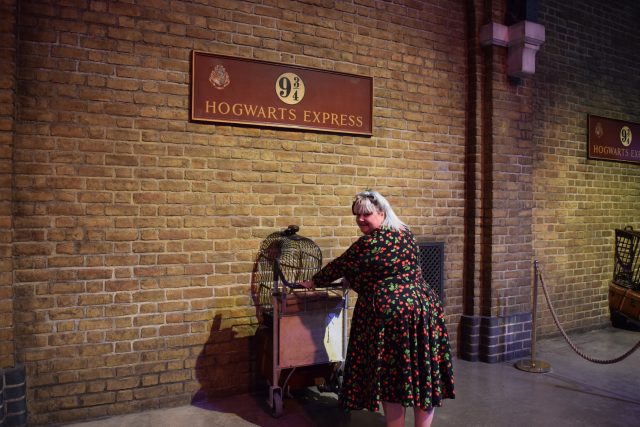 harry potter, warner brothers studio, harry potter studio tour, forbidden forest, diagon alley, hogwarts, watford, butterbeer, platform 9 3/4, hogsmead, dobby, fawkes, behind the scenes, pottermore, hufflepuff forever