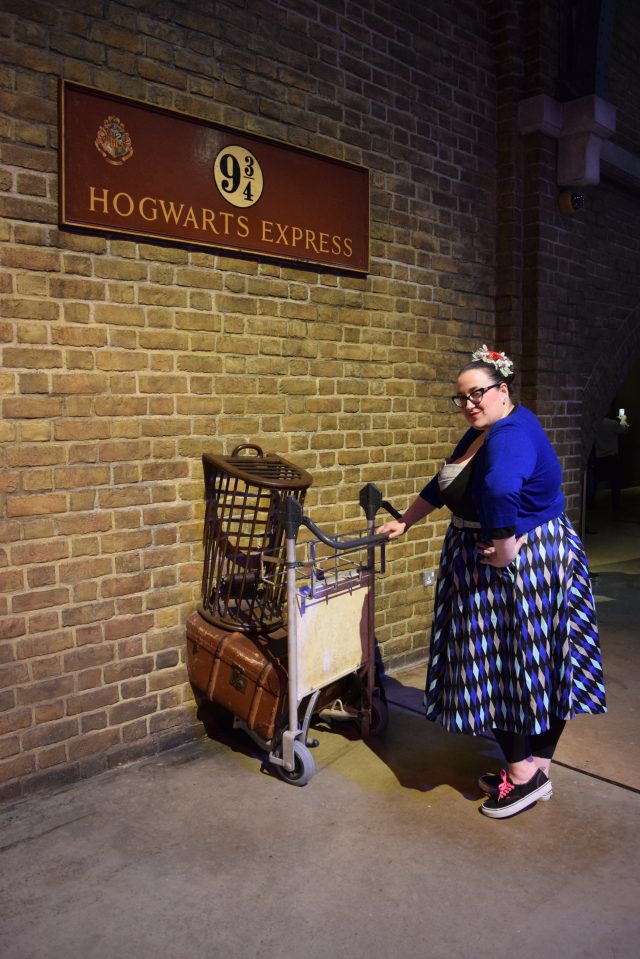 WB Studios, Harry Potter, Harry Potter Studios, Hogwarts, Hufflepuff, Ravenclaw, Slytherin, Gryffindor, The Great Hall, The Forbidden Forest, Death Eaters, Hogwarts Express, Privet Drive, Blogger Adventures, Blogger Besties, Plus Size Bloggers