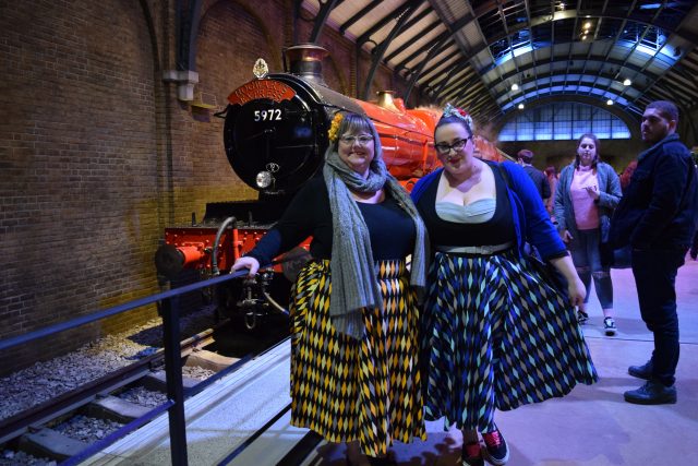 WB Studios, Harry Potter, Harry Potter Studios, Hogwarts, Hufflepuff, Ravenclaw, Slytherin, Gryffindor, The Great Hall, The Forbidden Forest, Death Eaters, Hogwarts Express, Privet Drive, Blogger Adventures, Blogger Besties, Plus Size Bloggers