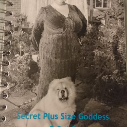 Personal Planner, Personal Journal, Diary, Vintage Style Photographs, Theodore the Chow Chow, Plus Size Blogger, Customised Diary, Organisation, Organised Planner