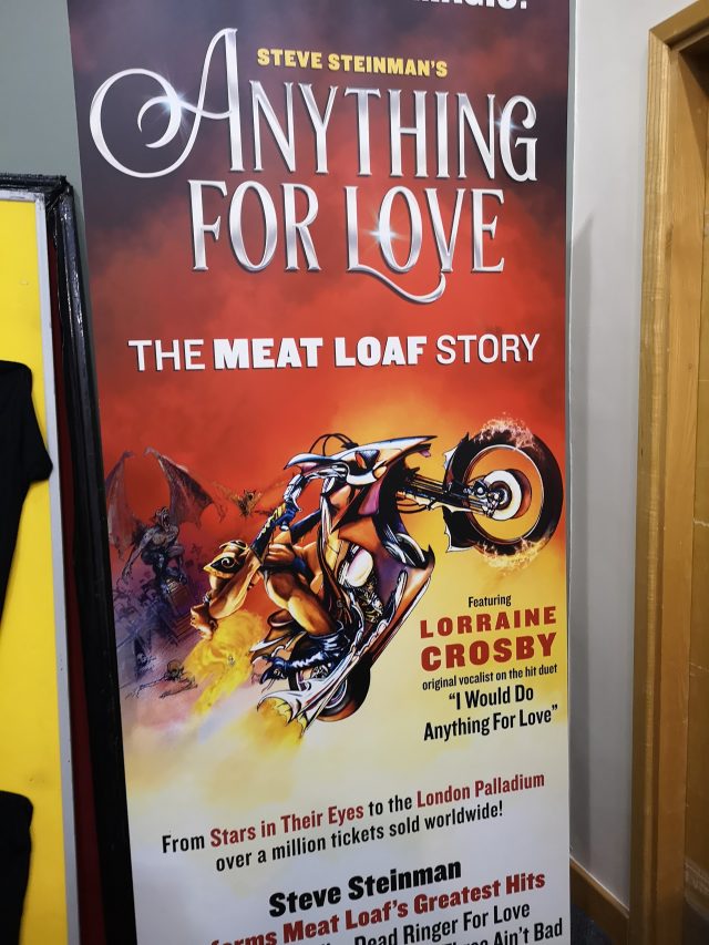 Steve Steinman, Meatloaf. Vampires Rock, Anything for Love, Stars in their Eyes, Lighthouse Theatre, Theatre trip. The Meatloaf Story, Live Music, Make Music Live, Theatre Nights, Local Theatre, Steve Steinman as Meatloaf