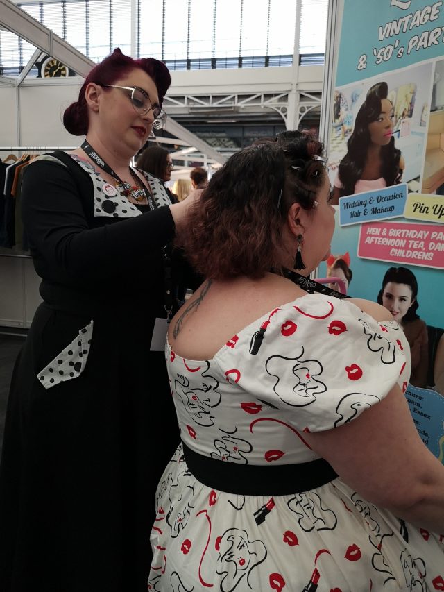 LondonEdge, Business Design Centre, Trade Show, Plus Size Clothing, Plus Size Bloggers, Plus Size Dresses, Plus Size Vintage, Vixen by Micheline Pitt, Micheline Pitt, Vixen Dress, Vintage Style, Vintage Repro, Vintage Repro Dresses