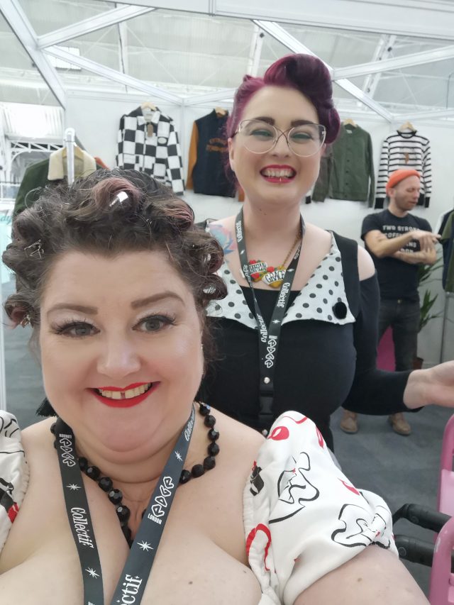 LondonEdge, Business Design Centre, Trade Show, Plus Size Clothing, Plus Size Bloggers, Plus Size Dresses, Plus Size Vintage, Vixen by Micheline Pitt, Micheline Pitt, Vixen Dress, Vintage Style, Vintage Repro, Vintage Repro Dresses