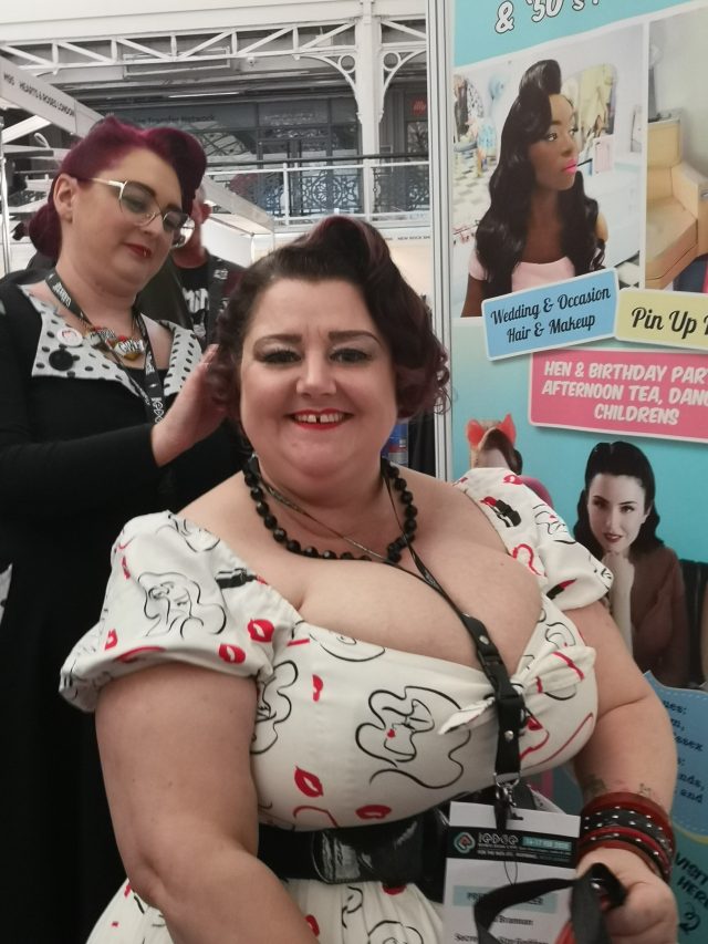 LondonEdge, Business Design Centre, Trade Show, Plus Size Clothing, Plus Size Bloggers, Plus Size Dresses, Plus Size Vintage, Vixen by Micheline Pitt, Micheline Pitt, Vixen Dress, Vintage Style, Vintage Repro, Vintage Repro Dresses