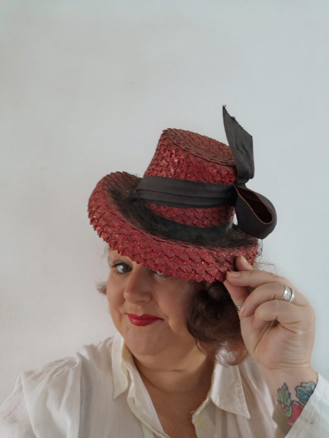 Hat, Hat Lover, Hat Porn, Hat Wearer, Hats, Vintage Hats, Vintage Hat, Vintage Millinery, Millinery, Mad Hatter, Hats Around the House, Topper Hats, Slouch Hats, Berets, Straw Hats, Platter Hats, Cartwheel Hats, Tilt Hats, Bonnets, Halo Hat,