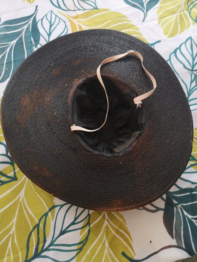 Hat, Hat, Hat Wearer, Hat Style, Hat Porn, Hats of Instagram, Millinery, Vintage Hats, Vintage Millinery, Hardy Amies, 1940's Hats, 1930's Hats, Platter Hat, Cartwheel Hat, Topper Hat, Straw Hat, Hat renovation, Hat repair, Straw Hair Repair, 