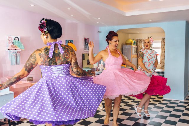 Le Keux, Le Keux Salon, Le Keux Essex, Southend on Sea, Le Keux Photoshoot, Plus Size Photoshoot, The Face of Le Keux 2020, Vintage Photoshoot, Plus Size Modelling, Vintage Modelling, Chocodolly, Chloe Lee Photography, Rockamilly Boutique, Vintage Mandy Lou, 