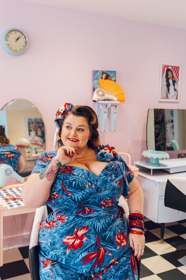 Le Keux, Le Keux Salon, Le Keux Essex, Southend on Sea, Le Keux Photoshoot, Plus Size Photoshoot, The Face of Le Keux 2020, Vintage Photoshoot, Plus Size Modelling, Vintage Modelling, Chocodolly, Chloe Lee Photography, Rockamilly Boutique, Vintage Mandy Lou, 