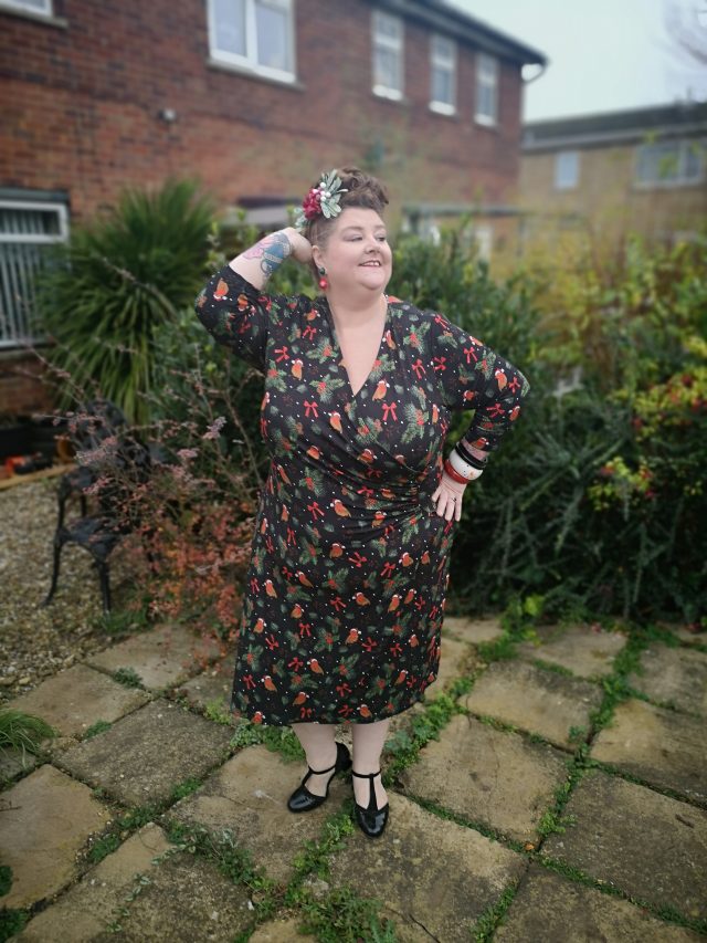 Joe Browns, Joe Browns Clothing, Joe Browns Dress, Plus Size Fashion, Plus Size Dresses, Vintage Style Dresses, Christmas Dress, Christmas Print, Size 26 Style, 