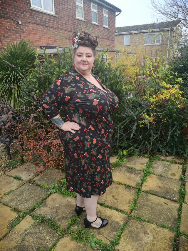 Joe Browns, Joe Browns Clothing, Joe Browns Dress, Plus Size Fashion, Plus Size Dresses, Vintage Style Dresses, Christmas Dress, Christmas Print, Size 26 Style, 