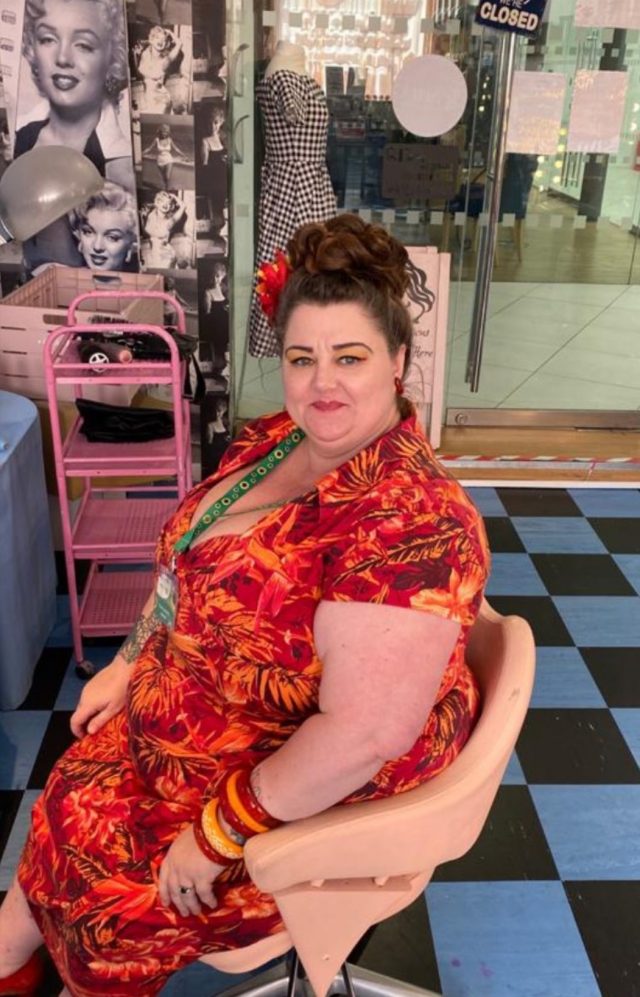 Face of Le Keux 2021, Vintage Cut, Birmingham, Le Keux, Le Keux Vintage Salon, The Face of Le Keux 2020, Vintage Photoshoot, Plus Size Modelling, Plus Size Adventures, Size 26 Style, Plus Size Vintage