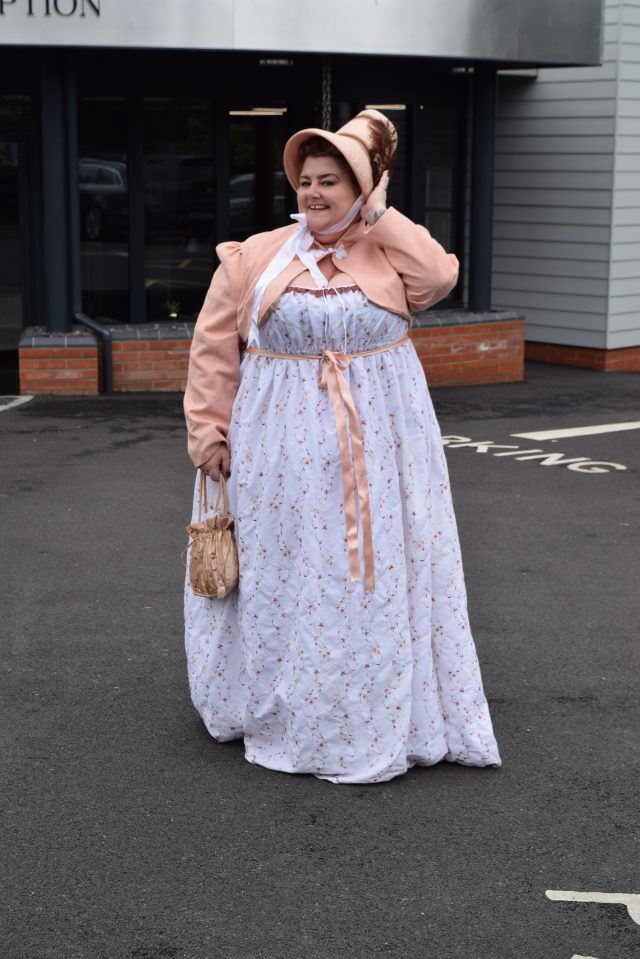 Regency Wedding, Regency Style, Regency Clothing, Lady Emma and Captain Peter, Family Wedding, Plus Size Clothing, Plus Size Costume, Complete Costumes, Regency Bonnet, Bury St Edmunds, The Athenaeum, Alice in Wonderland Wedding, Wedding Ideas,