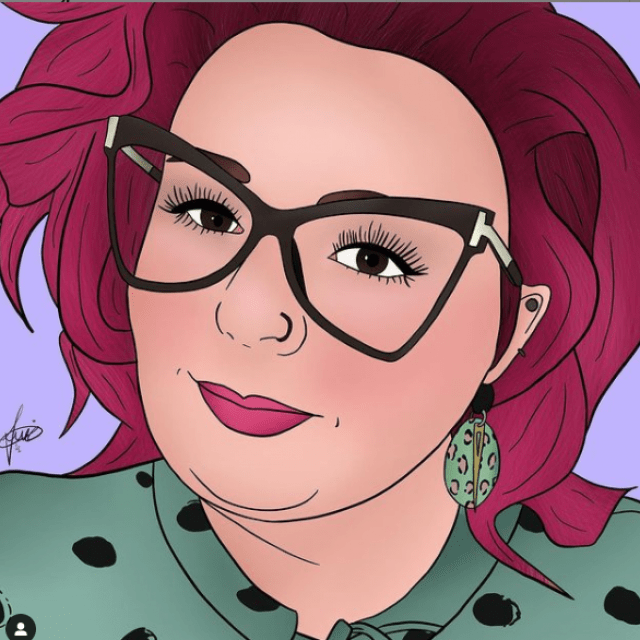 Lady Luck Draws, Lady Luck, Etsy Seller, Body Positivity Project, Body Positivity, Plus Size Portraits, Plus Size Pictures, BoPo Influencers, PS Bloggers, 