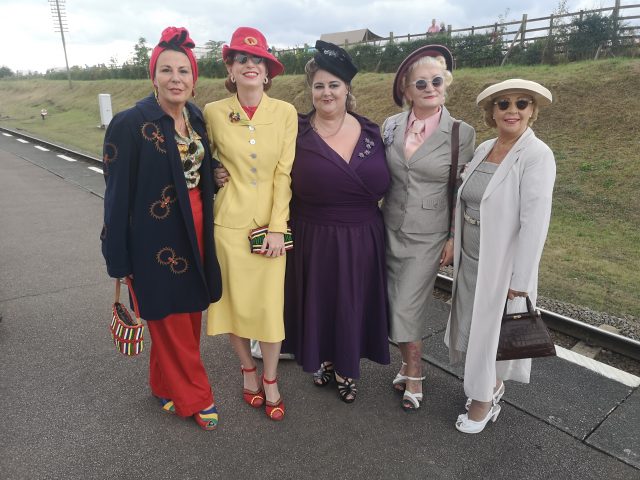 Great Central Railway, 1940s Event, Vintage Events, Vintage Adventures, Vintage Style, Unique Vintage Clothing, Vintage Millinery, Vintage Hats, Vintage Repro, Vintage Bags, GCR Events, Steam Railway, Steam Trains, 