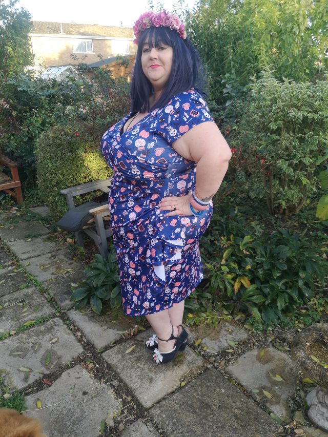 Lady V London, Lady Volup, Plus Size Clothing, Plus Size Dresses, Plus Size Outfits, Plus Size Style, Vintage Style Clothing, Vintage Style, Lulu Hun Shoes, Heritage Re-Loved, Vintage Style Millinery, Millinery, Floral Dresses, Wiggle Dresses, Size 26 Style, Bow and Crossbones Bangles