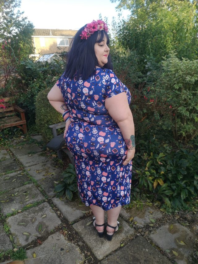 Lady V London, Lady Volup, Plus Size Clothing, Plus Size Dresses, Plus Size Outfits, Plus Size Style, Vintage Style Clothing, Vintage Style, Lulu Hun Shoes, Heritage Re-Loved, Vintage Style Millinery, Millinery, Floral Dresses, Wiggle Dresses, Size 26 Style, Bow and Crossbones Bangles