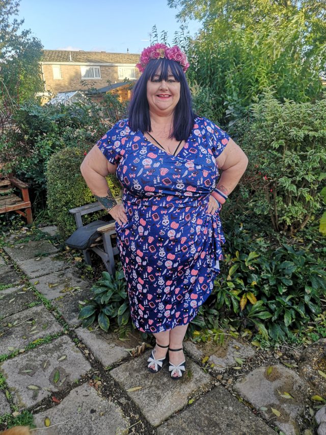 Lady V London, Lady Volup, Plus Size Clothing, Plus Size Dresses, Plus Size Outfits, Plus Size Style, Vintage Style Clothing, Vintage Style, Lulu Hun Shoes, Heritage Re-Loved, Vintage Style Millinery, Millinery, Floral Dresses, Wiggle Dresses, Size 26 Style, Bow and Crossbones Bangles