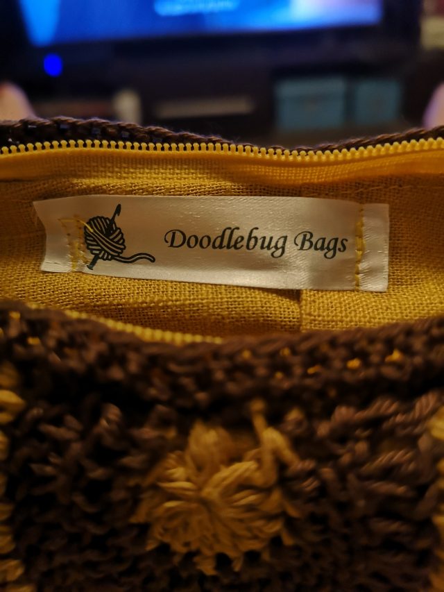 doodlebug bags, doodlebugs, crocheted bags, vintage bags, vintage turban, turban times, vintage style, vintage hobby, make do and men, sewing, crochet, knitter