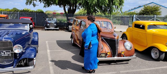 Hot Rods, Street Rods, National Street Rod Association, The Aviator, The Aviator Sywell, Sywell Airfield, Light Aircraft, Tiger Moth Planes, Heritage Aviation, Heritage Aviation Scholarship, Thomas Castle Aviation Heritage Scholarship, G-ANTE Tiger Moth, Art Deco Hotel, Art Deco Styling, Plus Size Adventures, Plus Size Clothing, Plus Size Style