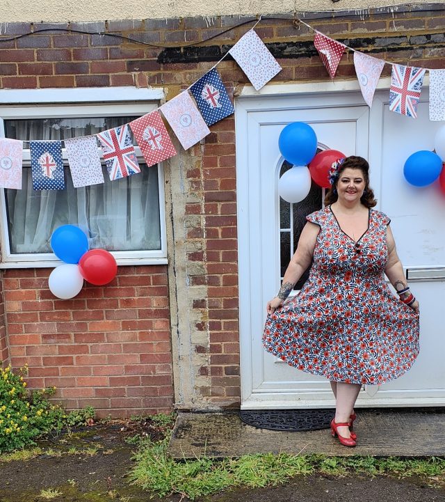 Jubilee Weekend, Jubilee, 70th Jubilee, Platinum Jubilee, Vintage Weekend, Vintage Style, Vintage Dress, Vintage Clothing, Vintage Style, Size 26 Style, Plus Size Clothing, Plus Size Style, Plus Size Dresses, Plus Size Looks