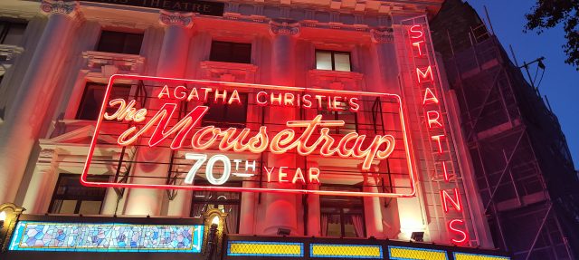 Sky VIP, Sky TV, West End Live, The Mousetrap, Agatha Christie, 70 Years on Stage, Agatha Christies The Mousetrap, West End Shows, London Visit, City Visit, West End Shows, Theatre Trip, Theatre Tickets, Sky VIP Winner, 