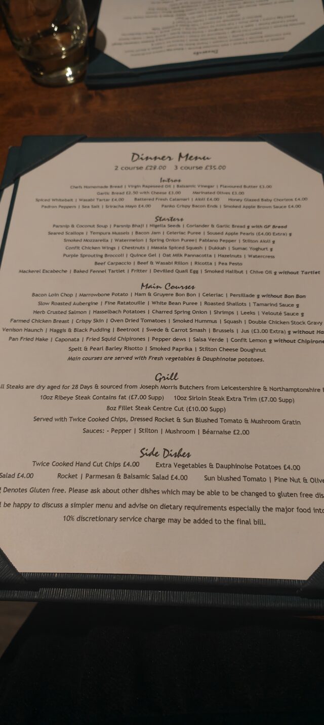 Ascoughs. Ascoughs Bistro, Ascoughs Market Harborough, Fine Dining, Dining Out, Bistro Food, Fine Dining Bistro, Set Menu, Taster Menu, Dining with Friends